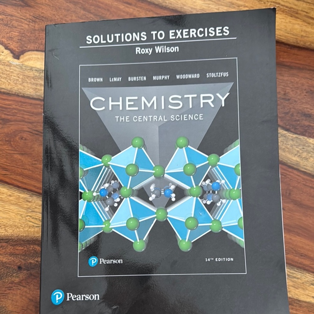 Pearson Chemistry Solutions Book